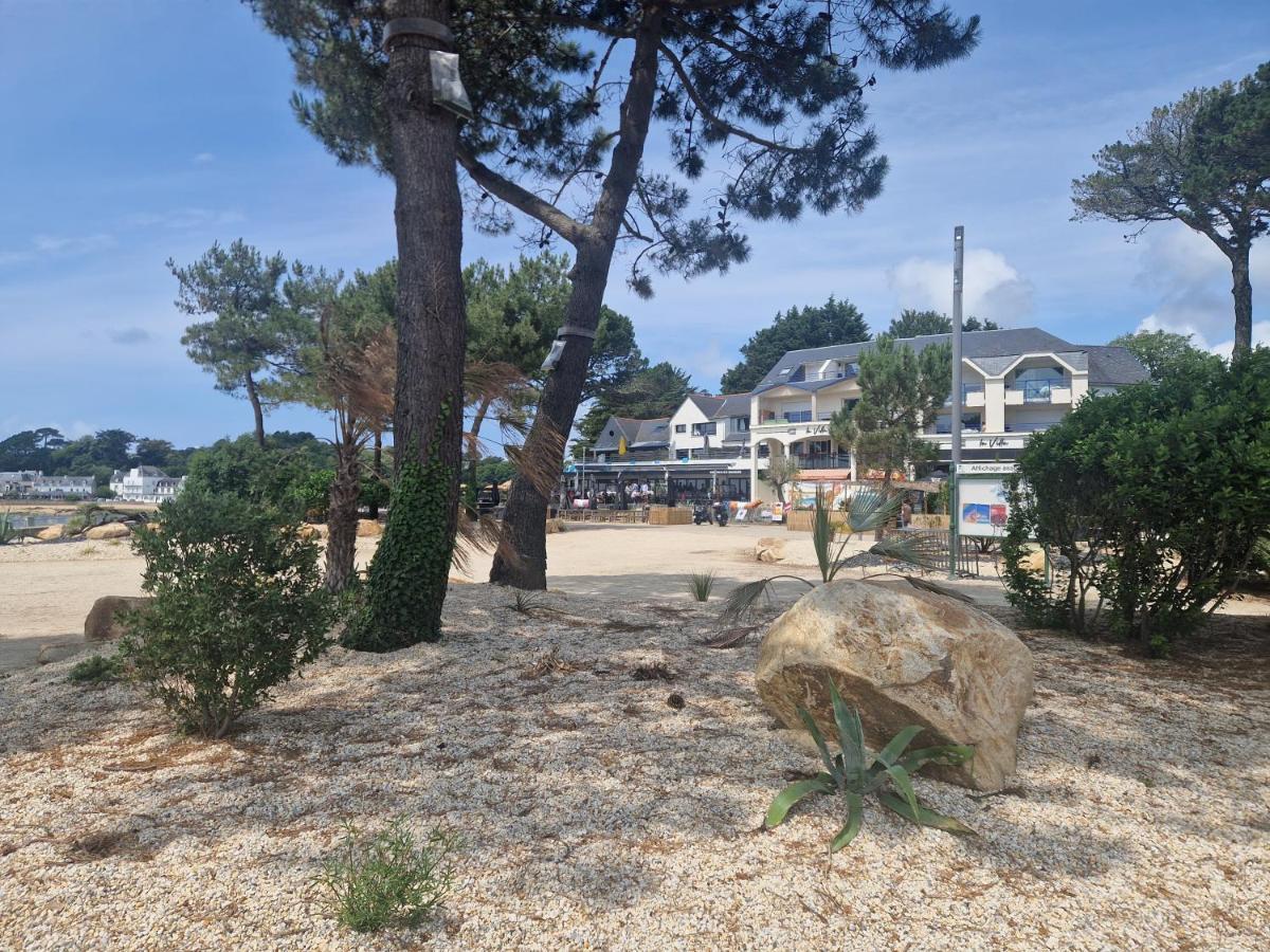 Guidel-Plages Studio Lumineux Balcon Vue Mer & Piscine Kültér fotó